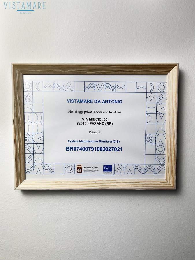 Vistamare Da Antonio Leilighet Savelletri Eksteriør bilde